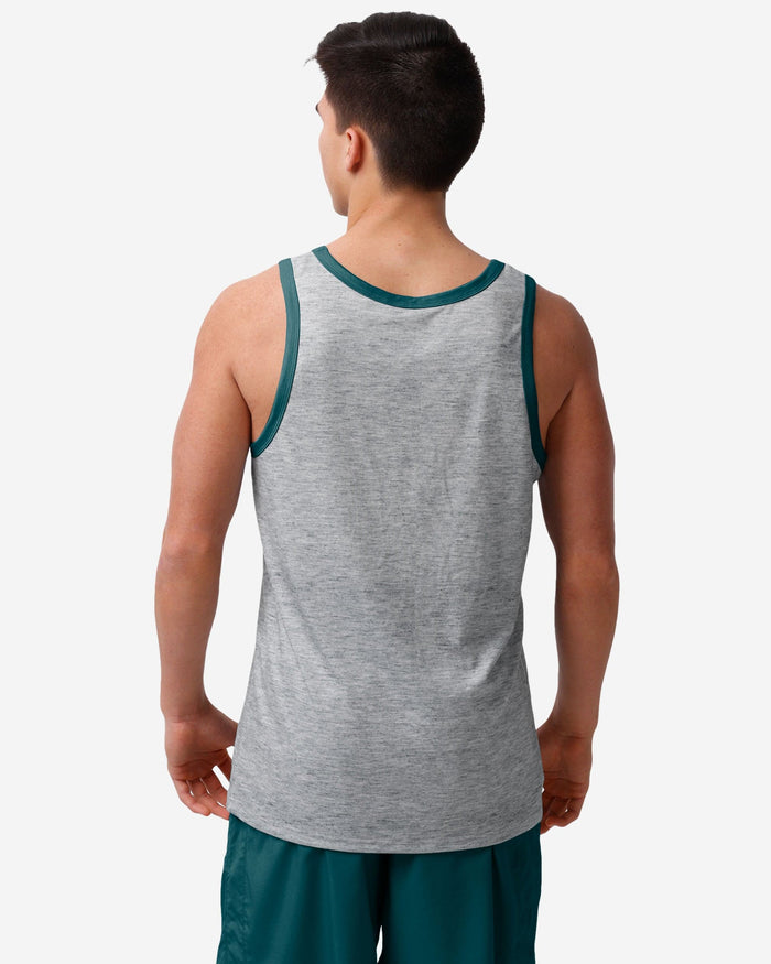 Philadelphia Eagles Gray Wordmark Sleeveless Top FOCO - FOCO.com