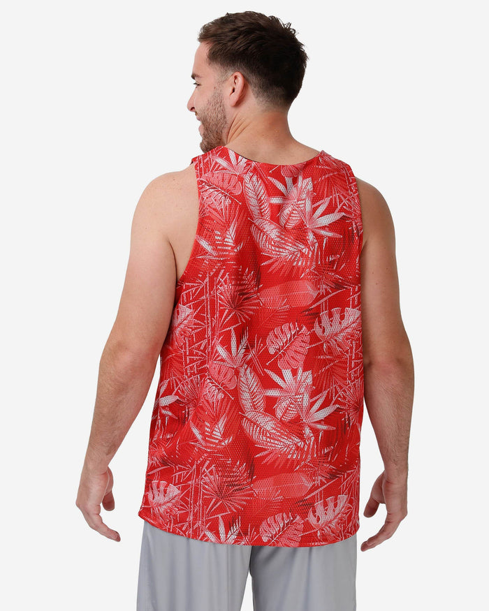 Kansas City Chiefs Reversible Floral Change-Up Sleeveless Top FOCO - FOCO.com