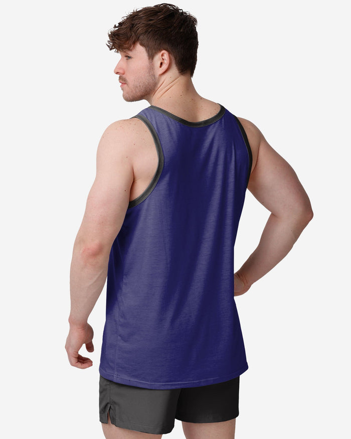 Baltimore Ravens Solid Wordmark Sleeveless Top FOCO - FOCO.com