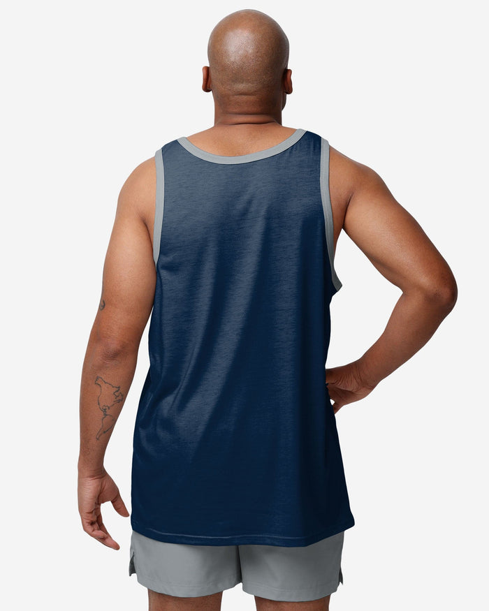 Dallas Cowboys Solid Wordmark Sleeveless Top FOCO - FOCO.com