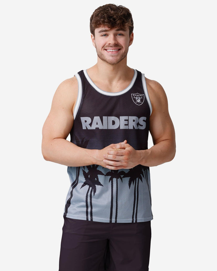 Las Vegas Raiders Sunset Sleeveless Top FOCO S - FOCO.com