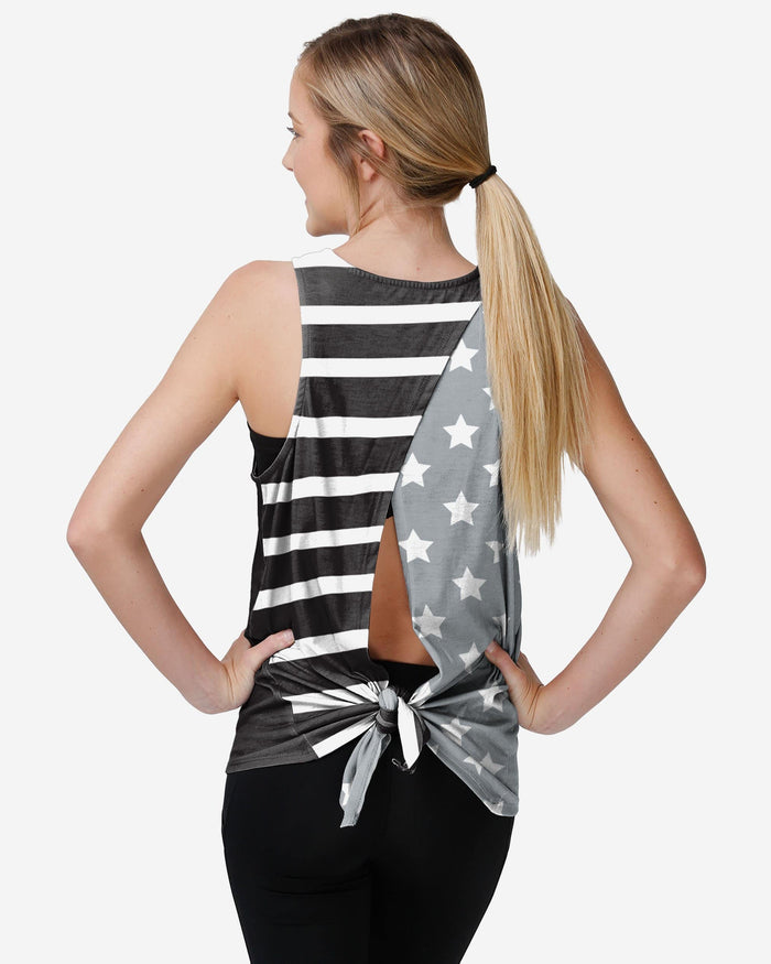 Chicago White Sox Womens Americana Tie-Breaker Sleeveless Top FOCO S - FOCO.com