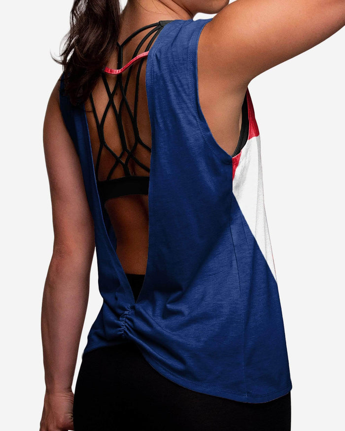 Cleveland Guardians Womens Strapped V-Back Sleeveless Top FOCO - FOCO.com