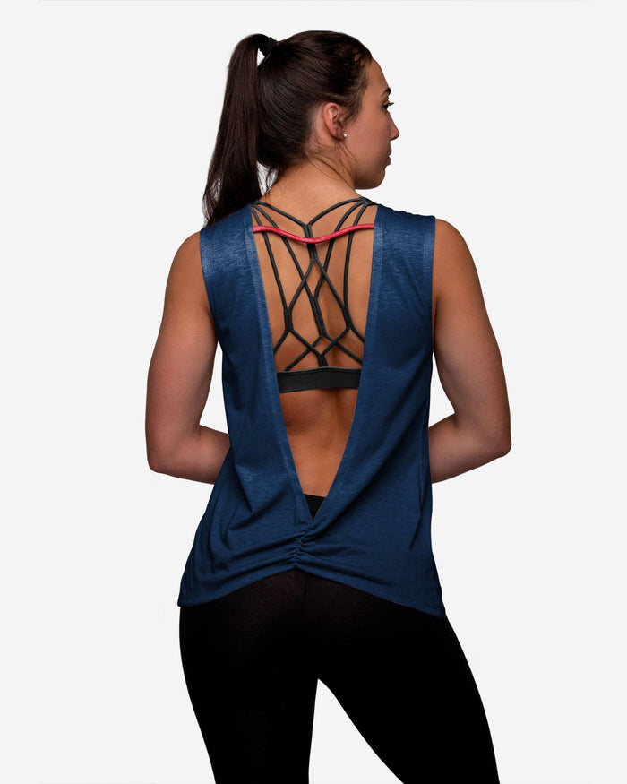 Cleveland Guardians Womens Strapped V-Back Sleeveless Top FOCO - FOCO.com