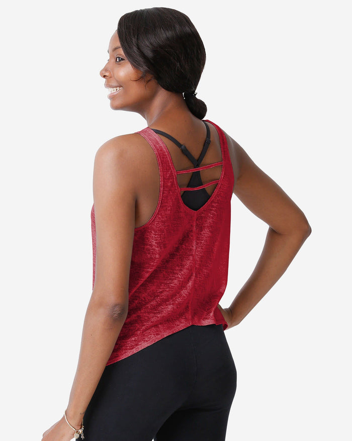 Arizona Diamondbacks Womens Burn Out Sleeveless Top FOCO - FOCO.com