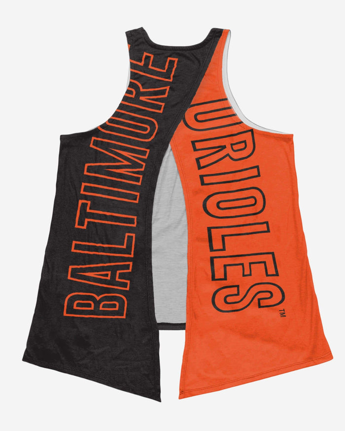 Baltimore Orioles Womens Tie-Breaker Sleeveless Top FOCO - FOCO.com