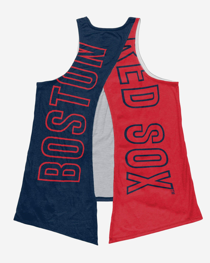 Boston Red Sox Womens Tie-Breaker Sleeveless Top FOCO - FOCO.com