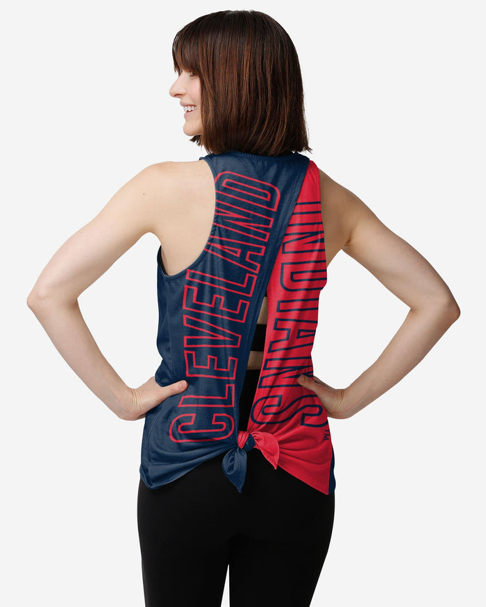 Cleveland Guardians Womens Original Tie-Breaker Sleeveless Top FOCO S - FOCO.com