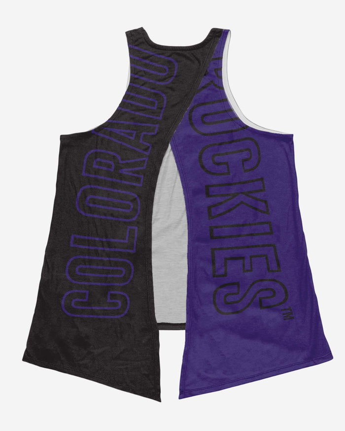 Colorado Rockies Womens Tie-Breaker Sleeveless Top FOCO - FOCO.com