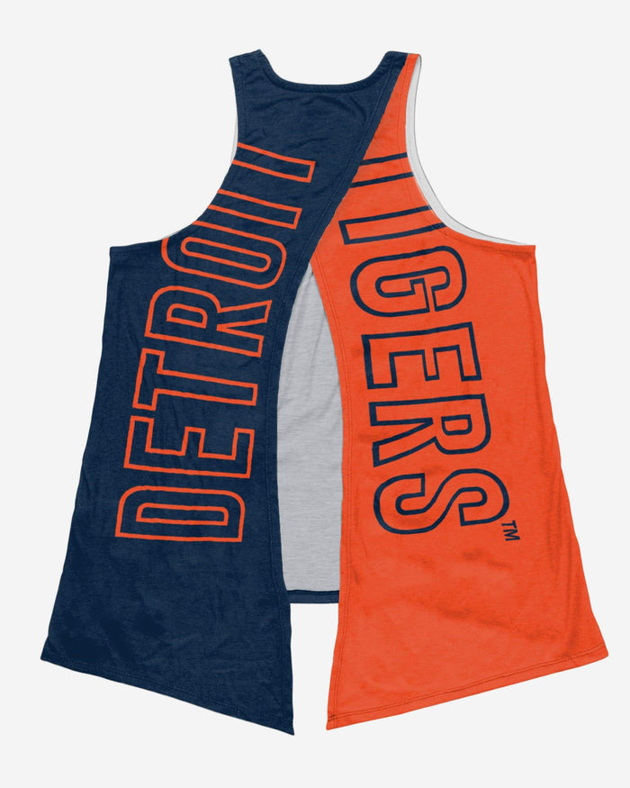 Detroit Tigers Womens Tie-Breaker Sleeveless Top FOCO - FOCO.com