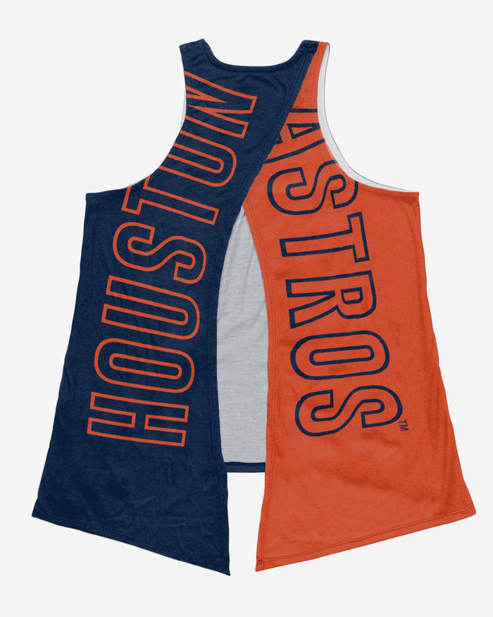 Houston Astros Womens Tie-Breaker Sleeveless Top FOCO - FOCO.com