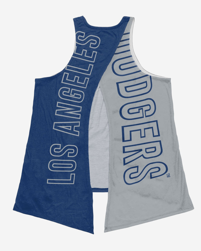 Los Angeles Dodgers Womens Tie-Breaker Sleeveless Top FOCO - FOCO.com