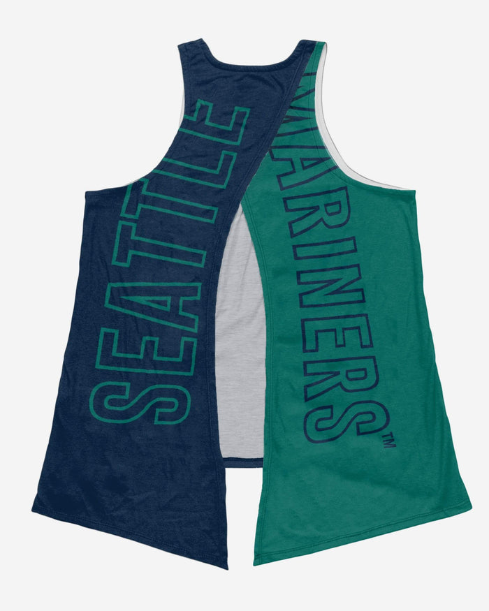 Seattle Mariners Womens Tie-Breaker Sleeveless Top FOCO - FOCO.com