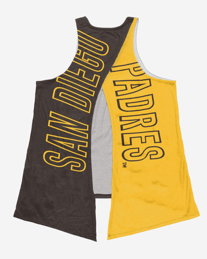 San Diego Padres Womens Tie-Breaker Sleeveless Top FOCO - FOCO.com