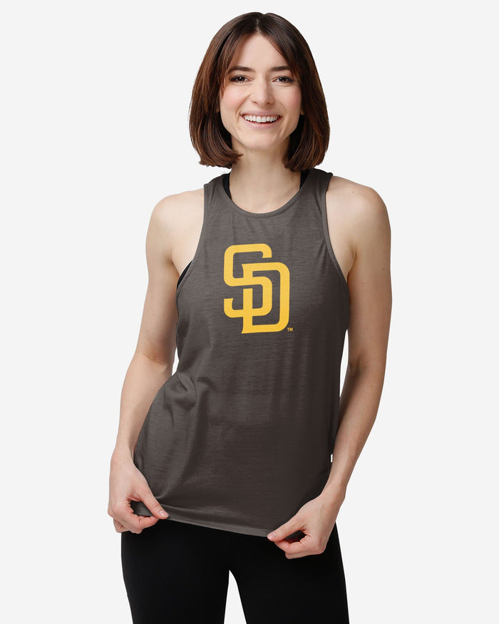 San Diego Padres Womens Tie-Breaker Sleeveless Top FOCO - FOCO.com