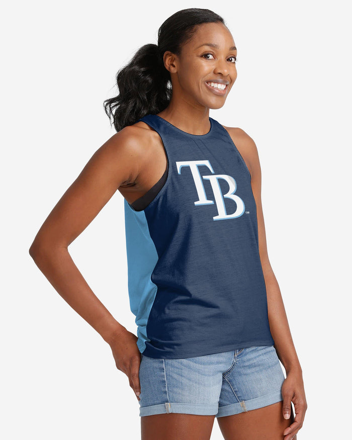 Tampa Bay Rays Womens Tie-Breaker Sleeveless Top FOCO - FOCO.com