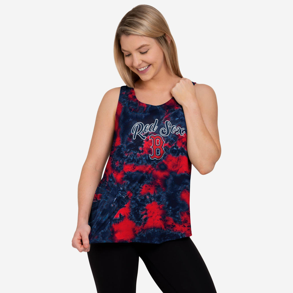 Boston Red Sox Womens To Tie-Dye For Sleeveless Top FOCO S - FOCO.com