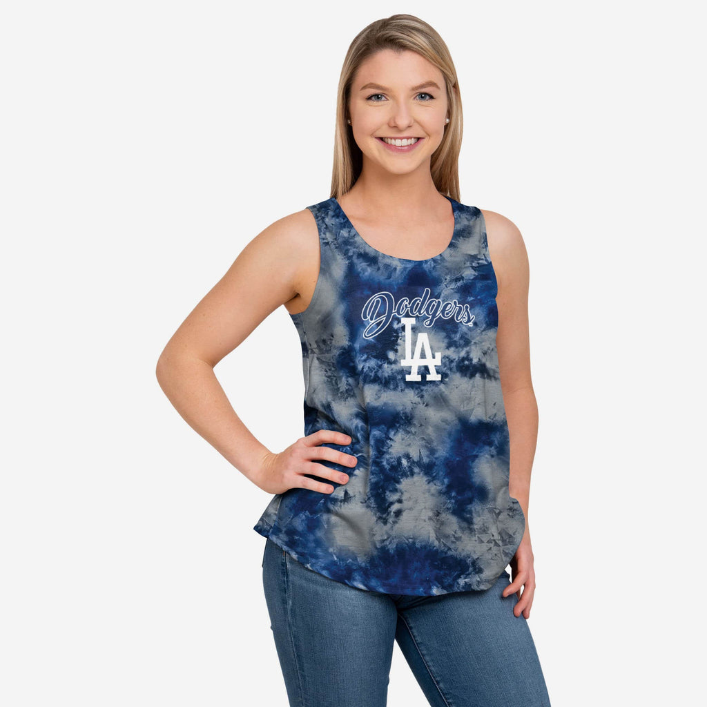 Los Angeles Dodgers Womens To Tie-Dye For Sleeveless Top FOCO S - FOCO.com