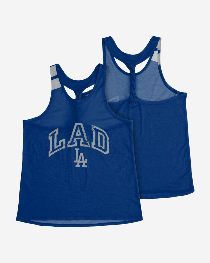 Los Angeles Dodgers Womens Team Twist Sleeveless Top FOCO - FOCO.com