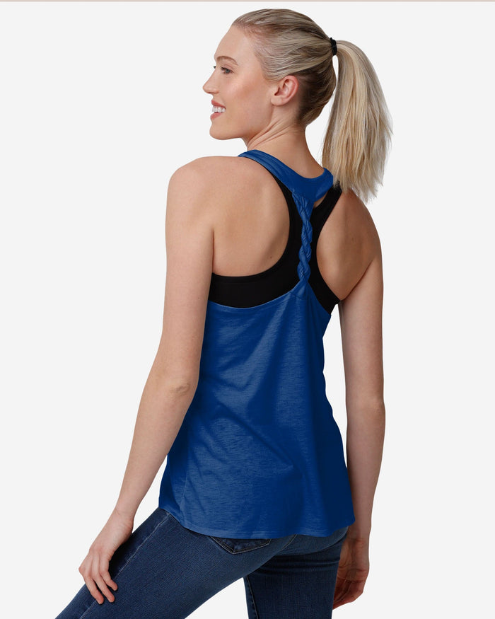 Los Angeles Dodgers Womens Team Twist Sleeveless Top FOCO - FOCO.com