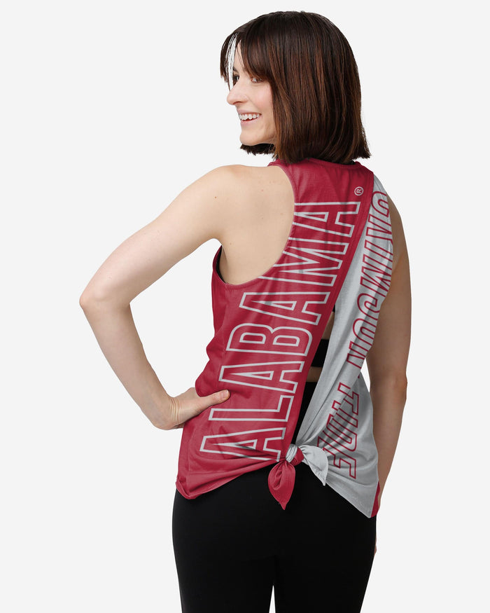 Alabama Crimson Tide Womens Tie-Breaker Sleeveless Top FOCO S - FOCO.com