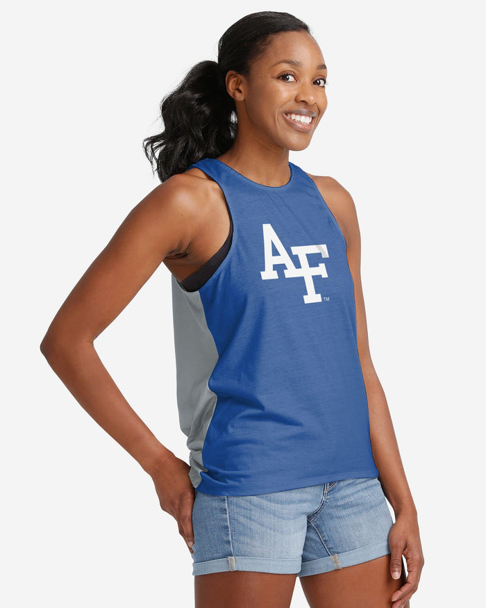 Air Force Falcons Womens Tie-Breaker Sleeveless Top FOCO - FOCO.com