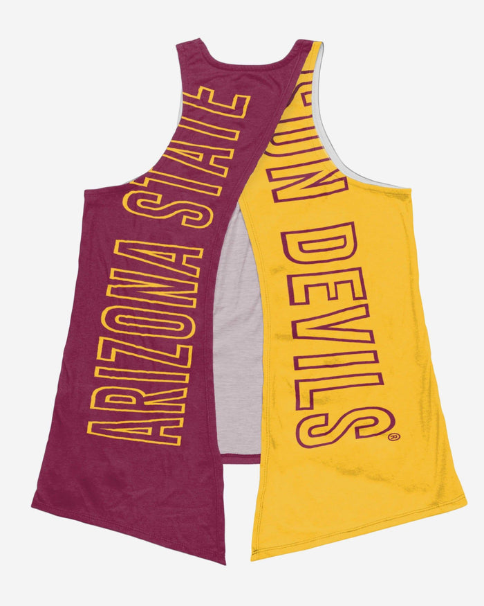 Arizona State Sun Devils Womens Tie-Breaker Sleeveless Top FOCO - FOCO.com