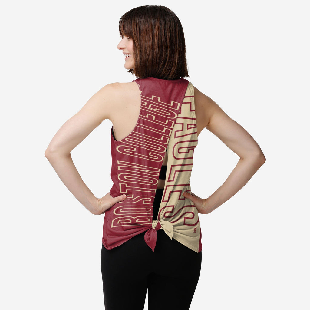 Boston College Eagles Womens Tie-Breaker Sleeveless Top FOCO S - FOCO.com