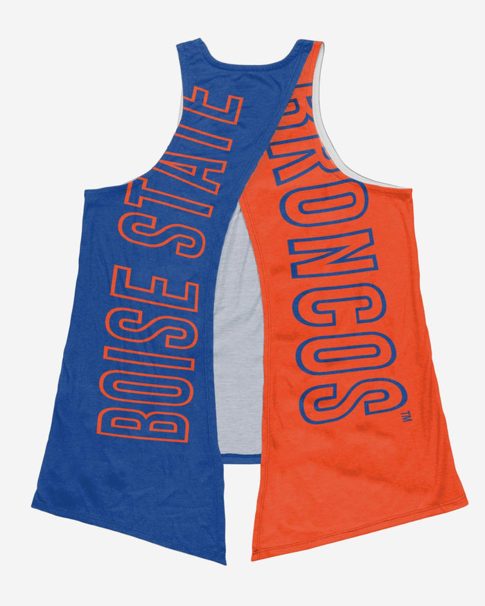 Boise State Broncos Womens Tie-Breaker Sleeveless Top FOCO - FOCO.com