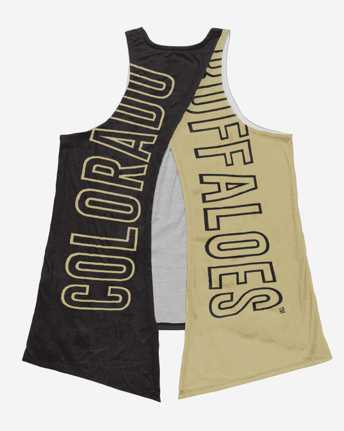 Colorado Buffaloes Womens Tie-Breaker Sleeveless Top FOCO - FOCO.com