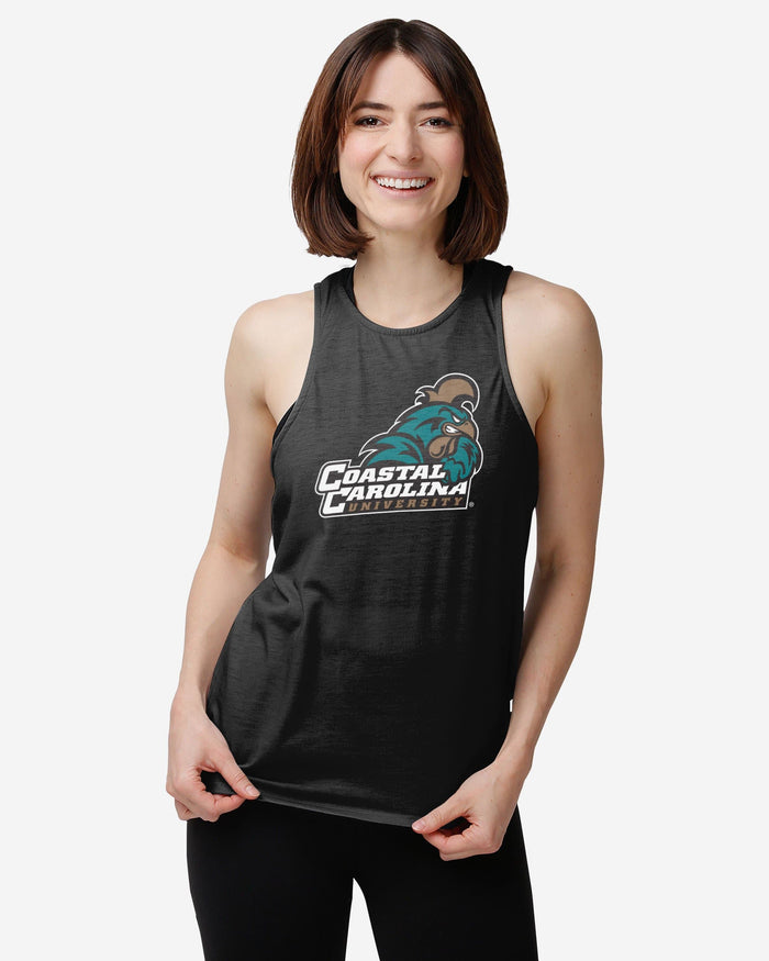 Coastal Carolina Chanticleers Womens Tie-Breaker Sleeveless Top FOCO - FOCO.com