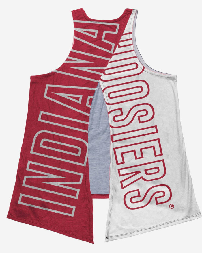 Indiana Hoosiers Womens Tie-Breaker Sleeveless Top FOCO - FOCO.com