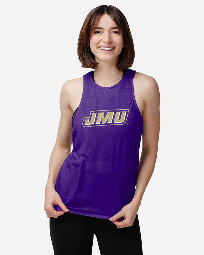 James Madison Dukes Womens Tie-Breaker Sleeveless Top FOCO - FOCO.com