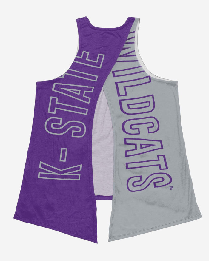 Kansas State Wildcats Womens Tie-Breaker Sleeveless Top FOCO - FOCO.com