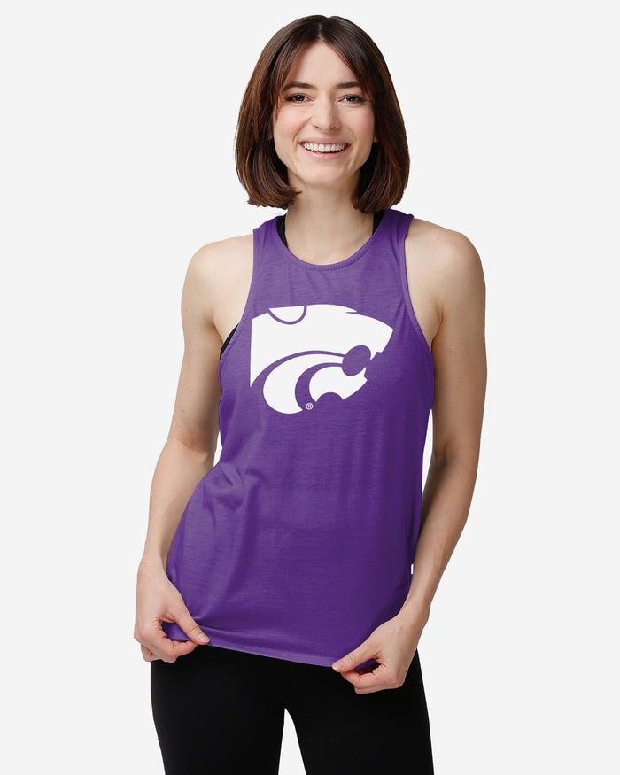 Kansas State Wildcats Womens Tie-Breaker Sleeveless Top FOCO - FOCO.com