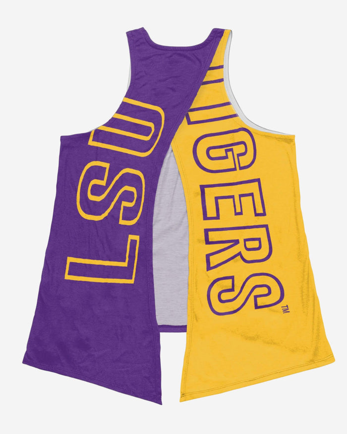 LSU Tigers Womens Tie-Breaker Sleeveless Top FOCO - FOCO.com