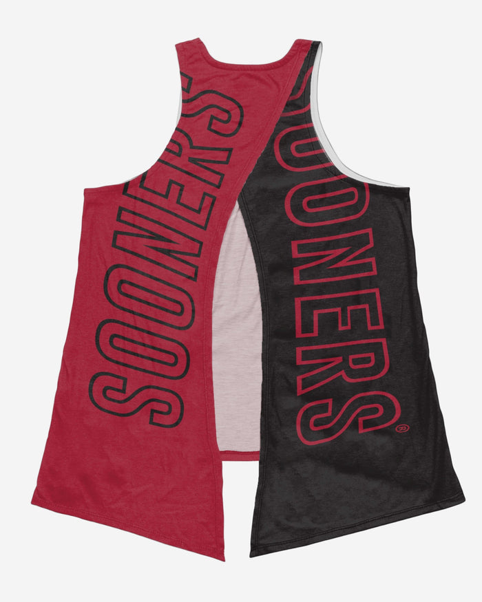 Oklahoma Sooners Womens Tie-Breaker Sleeveless Top FOCO - FOCO.com