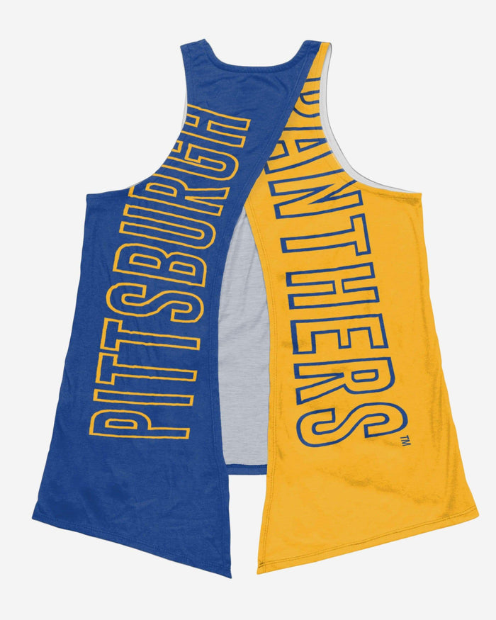 Pittsburgh Panthers Womens Tie-Breaker Sleeveless Top FOCO - FOCO.com