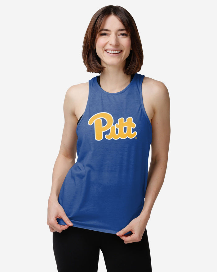 Pittsburgh Panthers Womens Tie-Breaker Sleeveless Top FOCO - FOCO.com