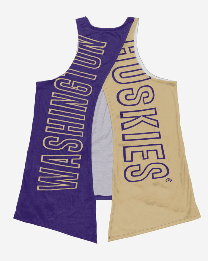 Washington Huskies Womens Tie-Breaker Sleeveless Top FOCO - FOCO.com