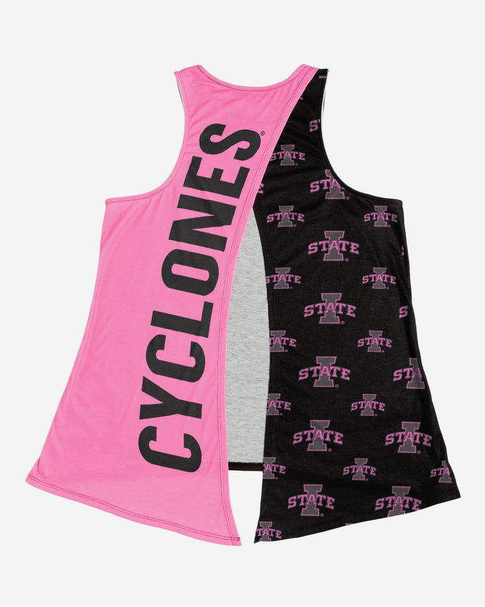 Iowa State Cyclones Womens Highlights Tie-Breaker Sleeveless Top FOCO - FOCO.com