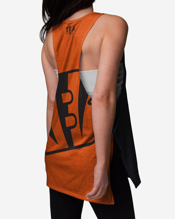 Cincinnati Bengals Womens Side-Tie Sleeveless Top FOCO - FOCO.com