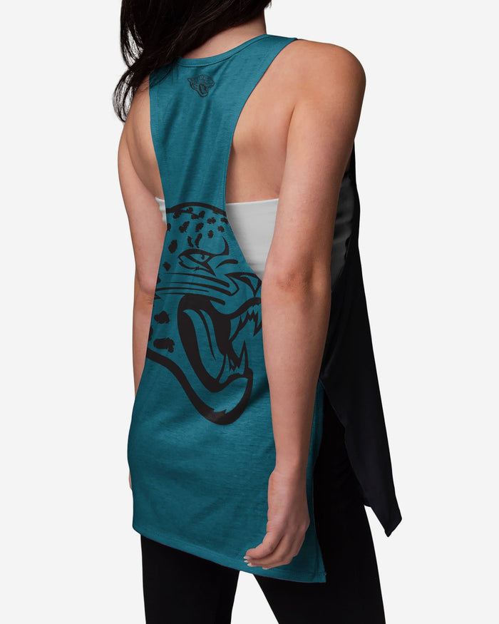 Jacksonville Jaguars Womens Side-Tie Sleeveless Top FOCO - FOCO.com