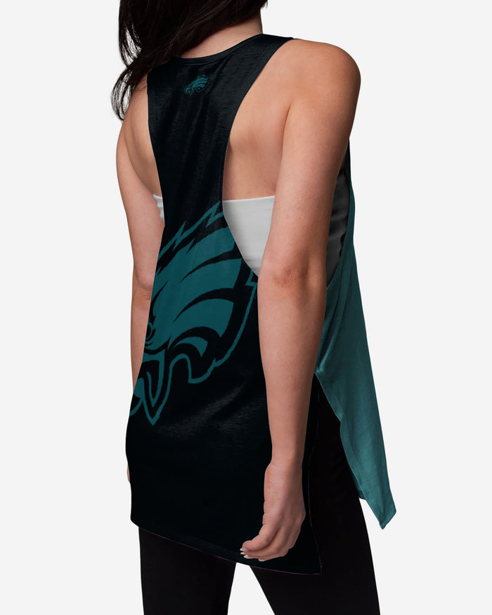 Philadelphia Eagles Womens Side-Tie Sleeveless Top FOCO - FOCO.com