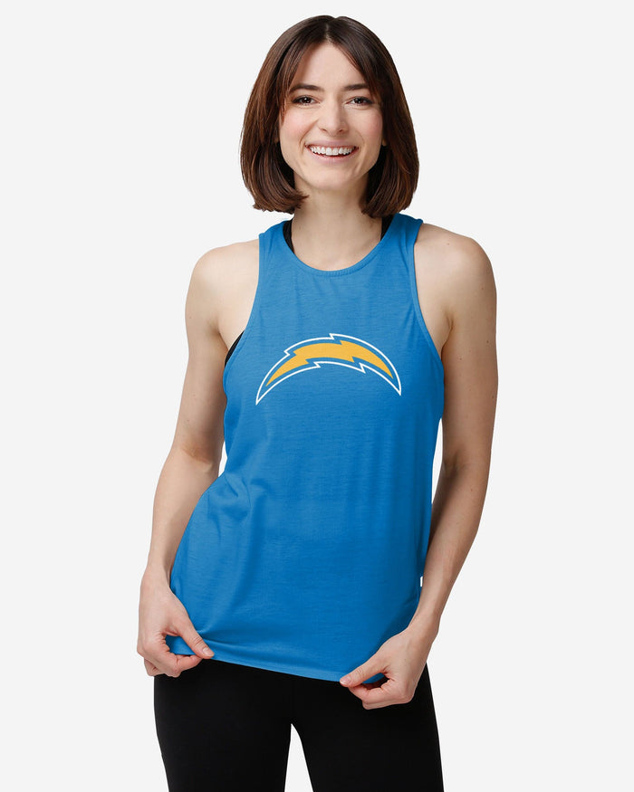 Los Angeles Chargers Womens Tie-Breaker Sleeveless Top FOCO - FOCO.com