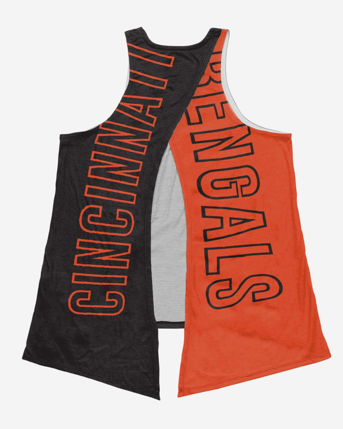 Cincinnati Bengals Womens Tie-Breaker Sleeveless Top FOCO - FOCO.com