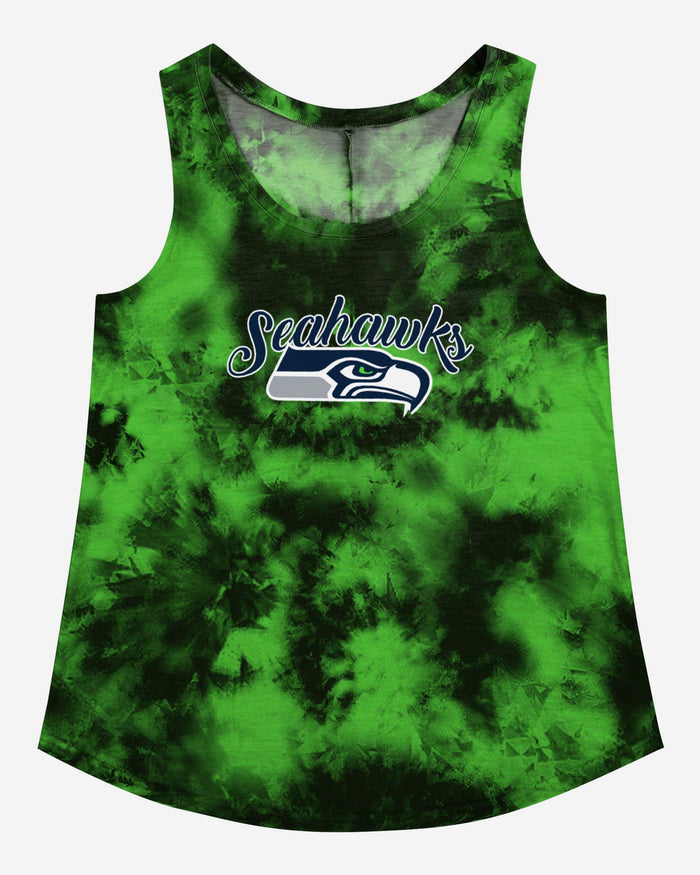 Seattle Seahawks Womens To Tie-Dye For Sleeveless Top FOCO - FOCO.com