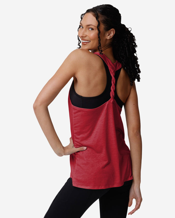 Atlanta Falcons Womens Team Twist Sleeveless Top FOCO - FOCO.com