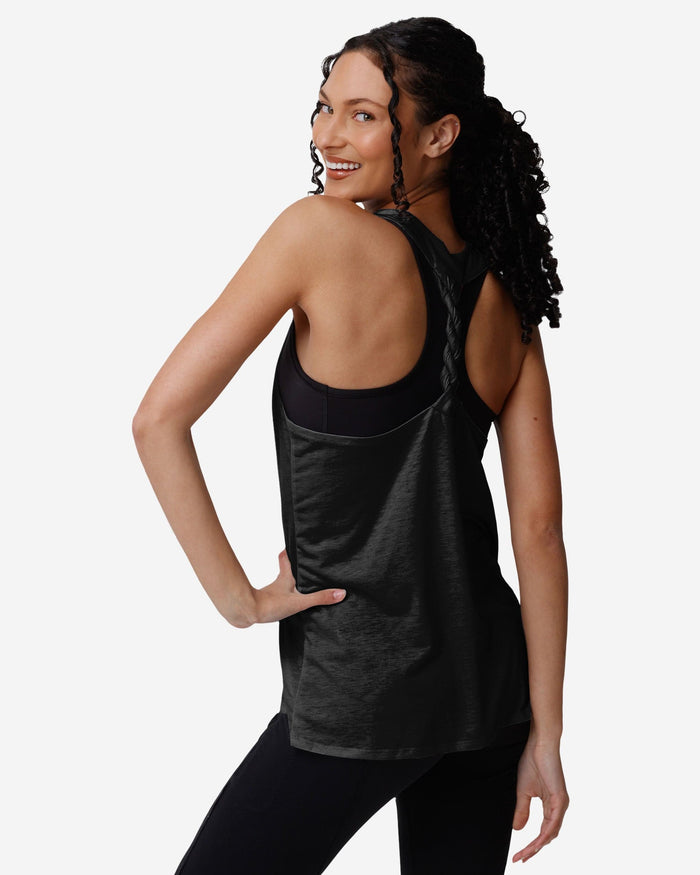 Carolina Panthers Womens Team Twist Sleeveless Top FOCO - FOCO.com