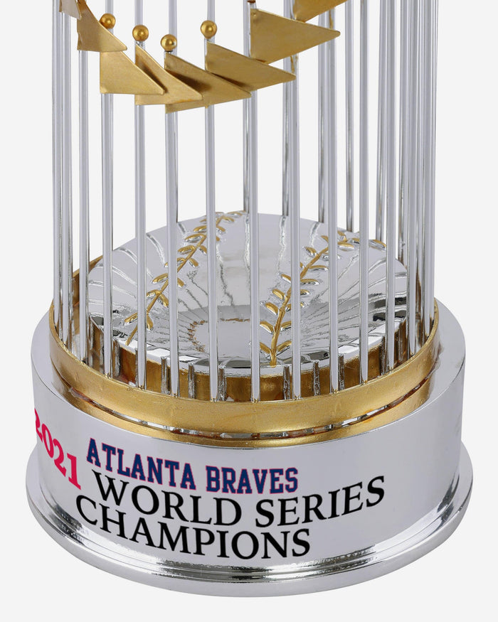 Atlanta Braves 2021 World Series Champions Replica Trophy FOCO - FOCO.com